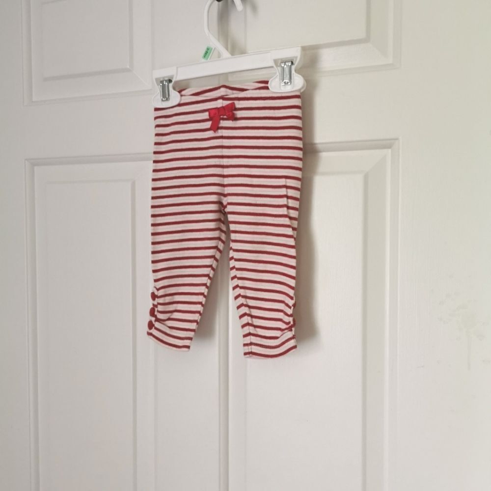 3/$15 Gymboree baby girls leggings size 6-12 m